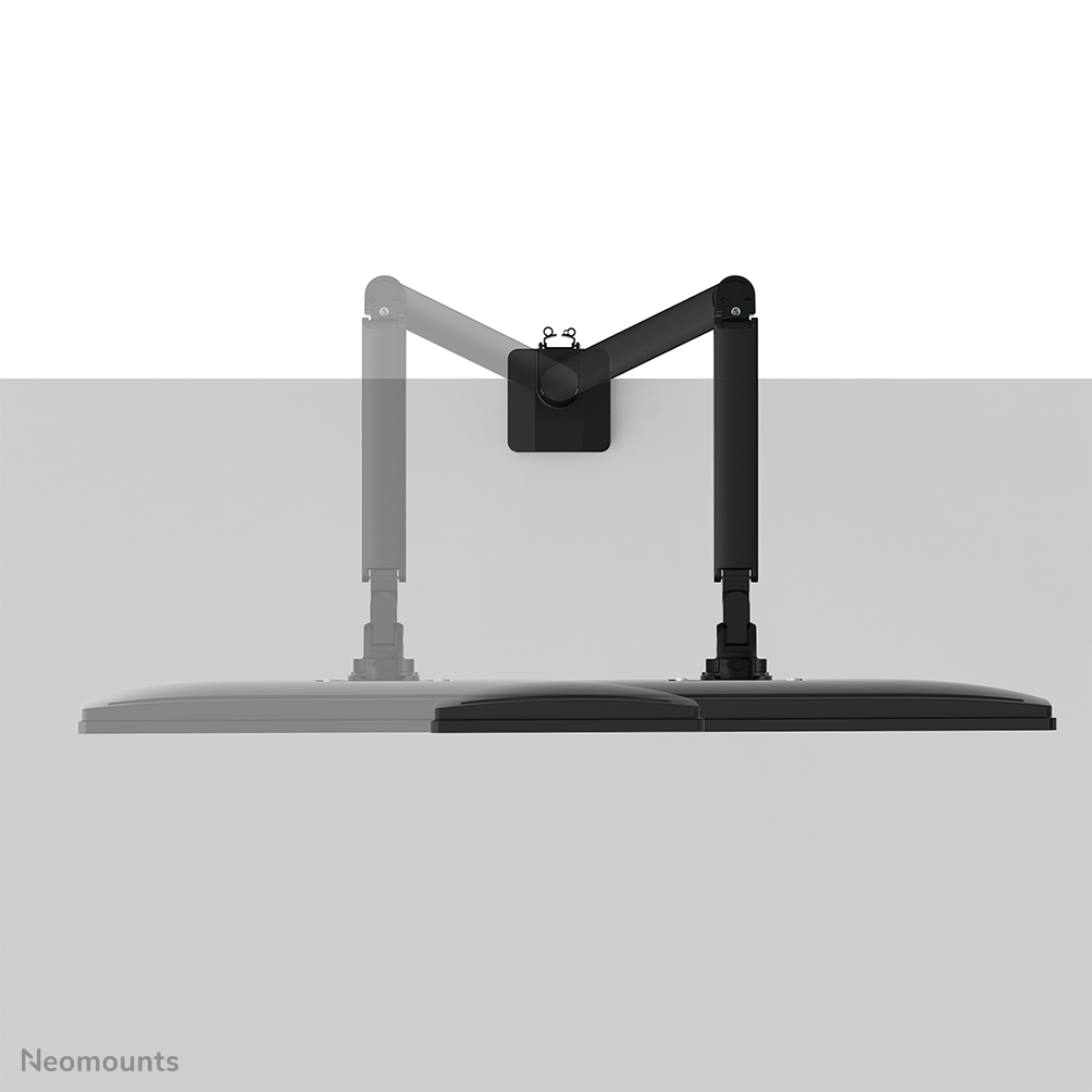 Neomounts DS70-250BL1 Support d'écran à fixer 17-35" - ressort à gaz - Topfix - arrêt 180°